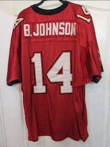 Tampa Bay Buccaneers #14 Brad Johnson Jersey Adidas size 54  - Picture 1 of 6