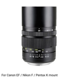 ZhongYi Mitakon CREATOR 135mm F2.8 II for Pentax K mount camera (Full Frame)