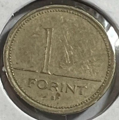 1994-SP 1 forint Hungary XF nickel brass coin - Image 1 of 2