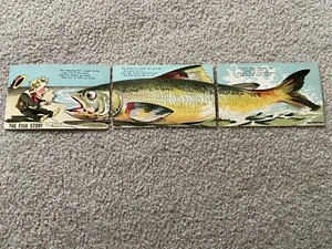 The Fish Story Lot of 3 unposted Vintage 1906 Postcards - Picture 1 of 8