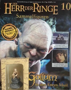 Lord of the Rings Figurine: Gollum IN Emyn Muil #10 Boxed + Booklet Eaglemoss - Picture 1 of 3