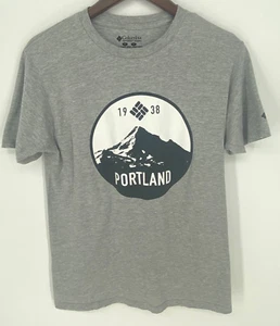 Columbia Hombre Talla Mediana M PORTLAND Montaña Camiseta Top Informal, 767 - Imagen 1 de 5