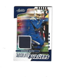 2019 Absolute Absolute Burners Jerseys #10 Keenan Allen Chargers - Picture 1 of 1