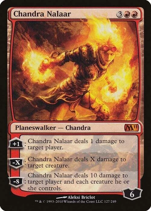 Magic The Gathering MTG CHANDRA NALAAR Magic 2011 NM Near Mint - Image 1 of 1