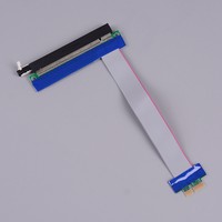 PCI e1x to e16x express slot riser card extender extension ribbon-flexible cable