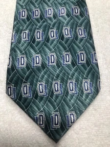 MEETING STREET MENS TIE GREEN WITH BLUE AND GRAY 4 X 60 - Picture 1 of 4