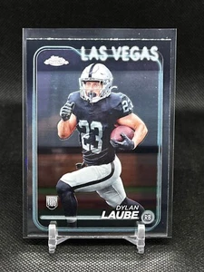 2024 Topps Chrome Football Dylan Laube #280 RC - Picture 1 of 2