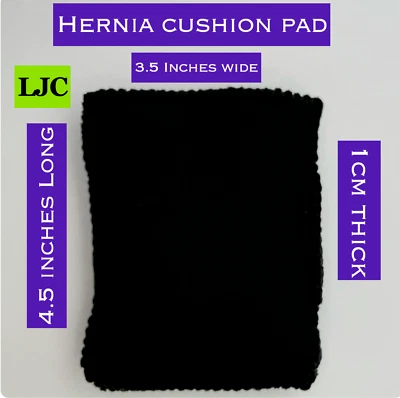 LONDON JOINTS CARE Umbilical Hernia Support Cushion Pad For Belts underwear & Boxers Single NHS UK