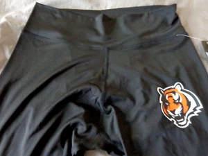 NFL Cincinnati Bengals Women / Girls Lounge Pants, Sleepers, PJs BLACK ( S ) - Picture 1 of 4
