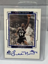 NBA 1999 SP Top Prospects Vital Signs Lee Nailon #LN Rookie Auto RC TCU