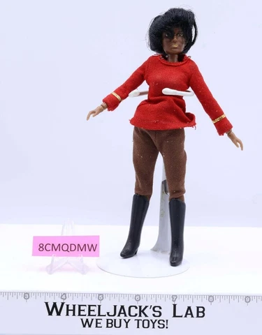 Uhura 100% Complete Star Trek 1974 Mego Vintage 8" Action Figure Cover