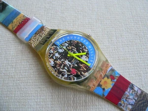 1992 Standard Special Anniversary Swatch Uhr The People Neu - Bild 1 von 3