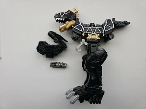 Power Rangers Dino Super Charge Deluxe Black T-Rex Zord Bandai Zord builder  - Picture 1 of 4