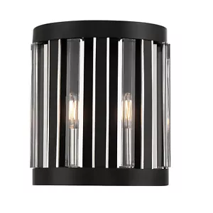 Minka Lavery Majestic Splendor 2 Lights Wall Sconce-Sand Coal - Picture 1 of 1