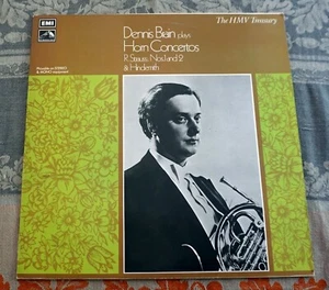 Dennis Brain Horn Concertos R.Strauss Hindemith EMI Vinyl, LP - Picture 1 of 7