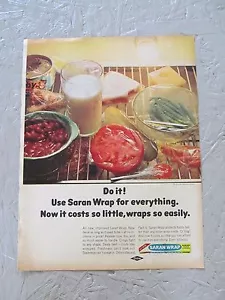 1965 Vintage AD SARAN Wrap & Bondex Flickband + Sarah Coventry Schmuck - Bild 1 von 2