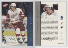 2003-04 ITG Be A Player Memorabilia Sapphire /100 Henrik Zetterberg #30