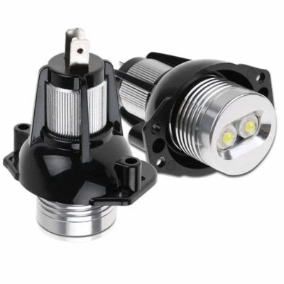 2 AMPOULE BI LED XENON 6W BLANC ANGEL EYES POUR BMW E90 E91 320D 330D 318D 330D - Photo 1/4