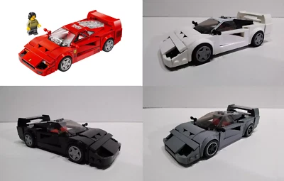 乐高 76934 Speed Champions 法拉利 F40 超级跑车 - 定制颜色法拉利 F40 Super — 第 1/4 张图片