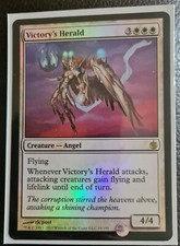 Victory's Herald - Holo Rare - Mirrodin Besieged - MTG