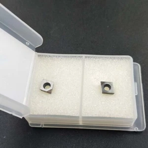 2pcs CCGW060204 CBN30 CCGW21.51 Boron Nitride diamond Turning insert for steel - Picture 1 of 3