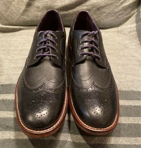Ted Baker Black Wingtip Dress Shoes for 