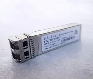 FINISAR FTLX8571D3BCL USADO 10GbE SFP+ SR 850nm envío el mismo día - Imagen 1 de 5