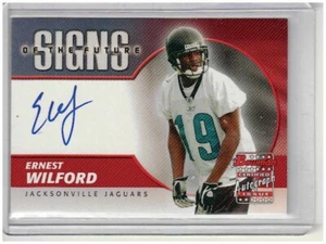 Autógrafo Ernest Wilford 2004 Bowman Signs of the Future #SFEW-Jaguars - Imagen 1 de 2