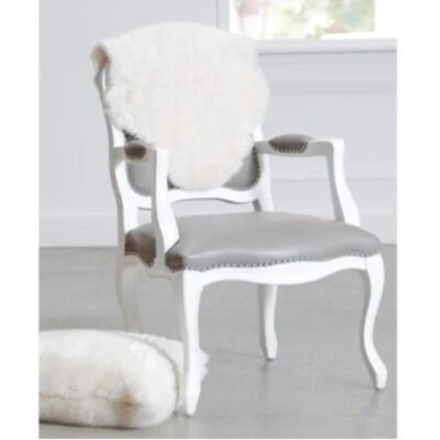 Little Giraffe at Home Luxe Loft Lamby Cream Faux Fur Baby Throw - Image 1 of 4