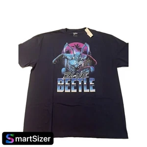 Blue Beetle Mens Size 2XL T Shirt Graphic Cotton Short Sleeve Tee New With Tag - Picture 1 of 3