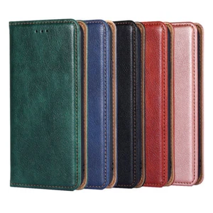 Magnetic Leather Wallet Phone Case For ZTE Blade A71 A51 TCL 403 605 LG K61 K42 - Picture 1 of 15