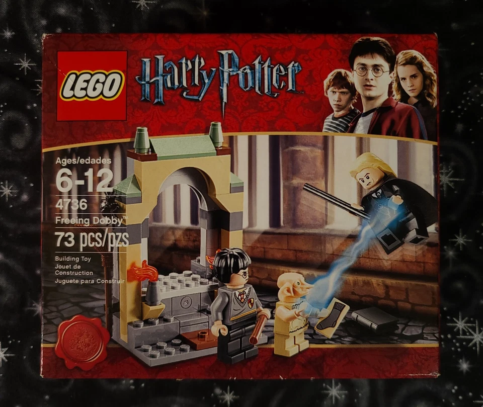 LEGO Harry Potter: Freeing Dobby 4736 New Sealed Retired Rare Small Box Variant - Image 1 of 4