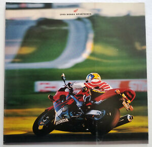 1999 Honda Sportbikes Motorräder Händler Broschüre Verkaufskatalog-CBR-Intercepter+