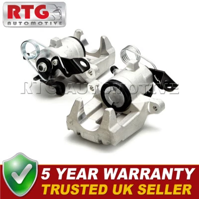 2x Brake Calipers Rear Fits Audi A1 A3 TT VW Golf Beetle Seat Ibiza Leon Skoda - Image 1 of 2