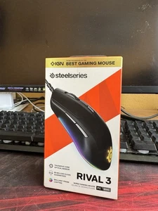 SteelSeries Rival 3 Wireless - Wireless Gaming Mouse - Picture 1 of 1