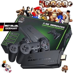 40000+ Retro Videospielkonsole mit 2xWireless Controller 4K HD TV Spiel Stick - Bild 1 von 12