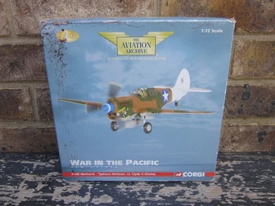 CORGI AVIATION ARCHIVE 1:72 AA35211 WAR PACIFIC P-40E WARHAWK TYPHOON McGOON NIB - Image 1 of 4