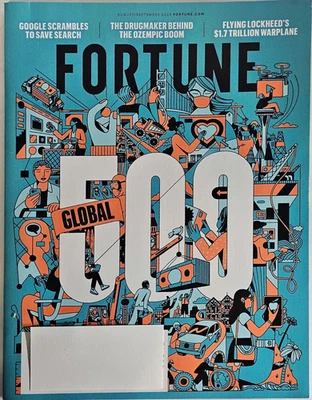 Fortune magazine - August / September 2023-Global 500 , Google, Elizabeth Reid - Image 1 of 4