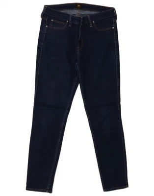 LEE Womens Scarlett Skinny Jeans W32 L27 Blue Cotton DX08 - Image 1 of 3