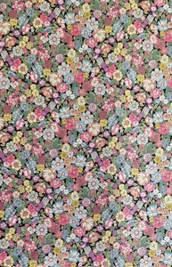 Half Metre Length Moda Flower 42" Wide 100%Cotton Lawn Print Fabric 33472-13 - Picture 1 of 1
