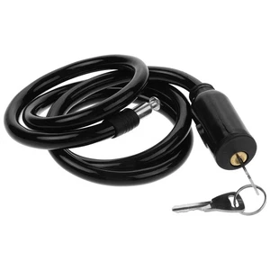 Bicycle Lock Child Bike Chain Heavy Duty Wire Cable Locks with Keys \ - Picture 1 of 12