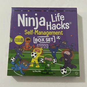 Ninja Life Hacks Selbstverwaltung 8 Bücher Box Set (Bücher 33-40) - Versiegelt - Bild 1 von 10