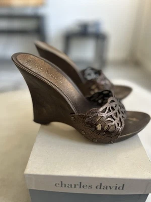 Cuñas laberinto de bronce Charles David Foto 1 de 4