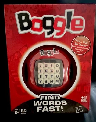Boggle Find Words Fast - Electronic Timer - Family Game 2011 - Hasbro - NEW - image 1 of 2