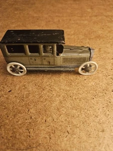 VINTAGE GERMAN TIN PENNY TOY ABOUT INCHES WITH DRIVER - Picture 1 of 21