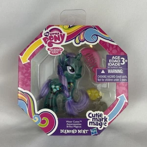 My Little Pony Diamond Mint G4 Cutie Mark Magic Water Cuties Wave 1 3" 2014 New - Bild 1 von 6