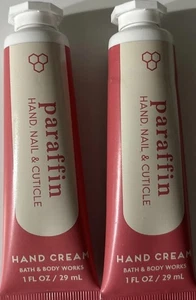 “Paraffin” Hand Nail & Cuticle Cream 1 Oz X 2. Bath and Body Works. SHIPS FREE!! - Picture 1 of 3