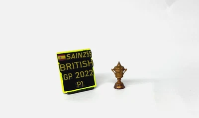 Pitboard 1:43 1:18 1/24 sainz ferrari winner British Gp 2022 sf 75 2022 - Immagine 1 di 2