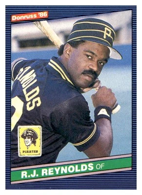 1986 Donruss #552 R.J. Reynolds   - FREE SHIPPING - Image 1 of 2