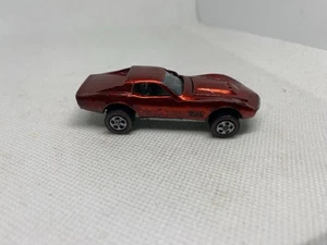 Hot Wheels Redline Custom Corvette Red US 1968 **Read** - Picture 1 of 8